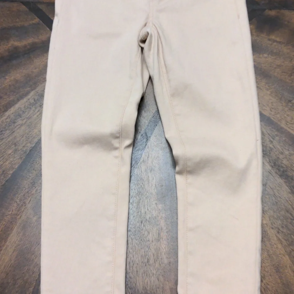 SO Girls Beige Pull-On Jeggings Size 10 | Stretch Skinny Pants